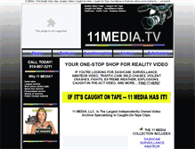 Tablet Screenshot of 11media.tv
